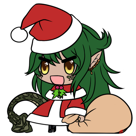Gorgon sofia (Padoru) A gorgon OC, belongs to @Gorgonsofia