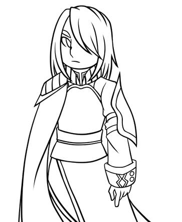 Pascual (Lineart) An OC from my upcoming webtoon Bonding Ties, belongs to me